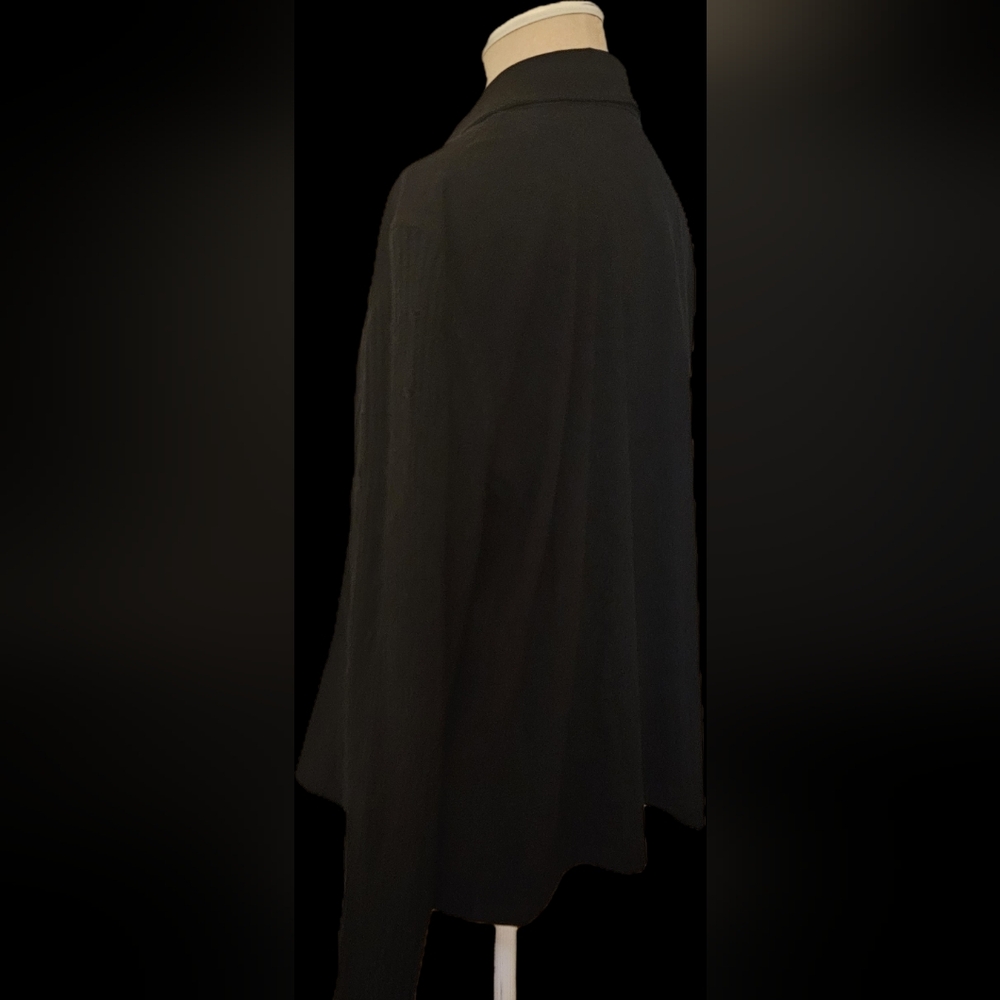 Elementz Collared Jacket Ribbed Knit Sleeve - Picture 2 of 3